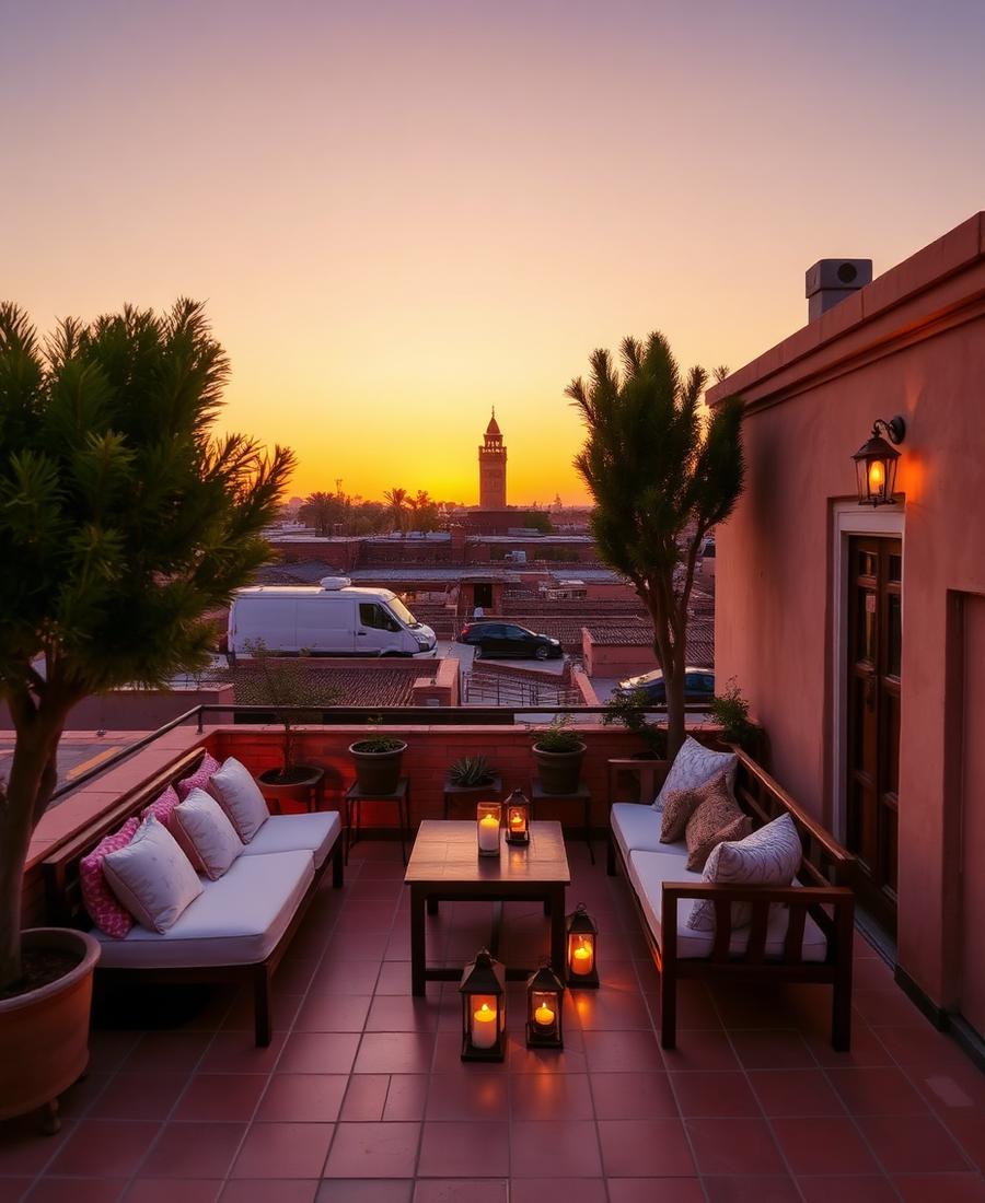 Medina Rooftop — Rooftop Terrace, Medina, Marrakech